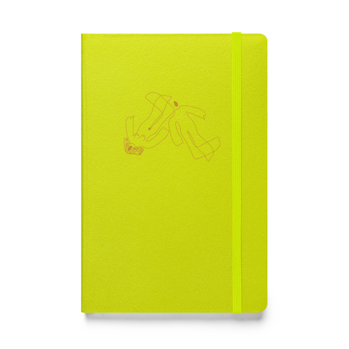 Hardcover bound notebook
