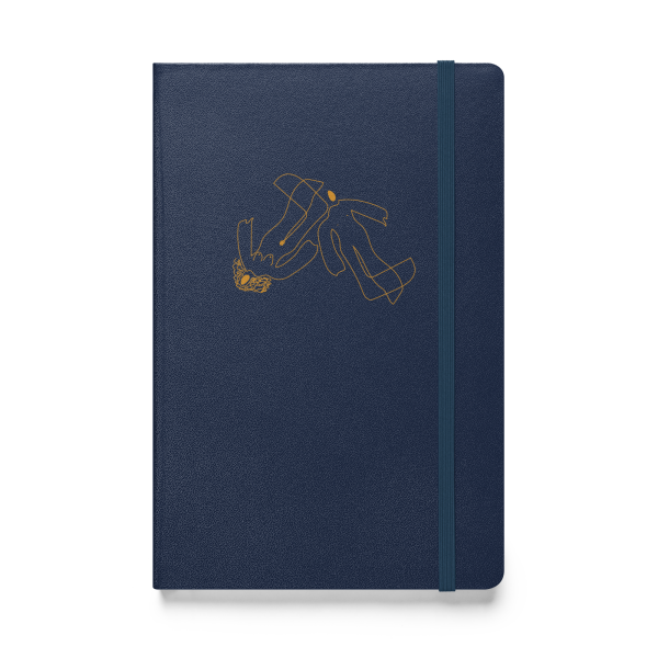 Hardcover bound notebook
