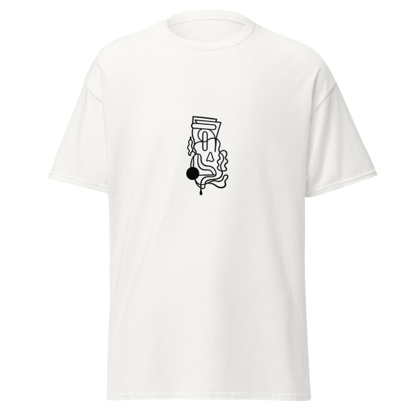 Abstract Line Face T-Shirt – Minimalist Streetwear Graphic Tee | Modern Art Unisex Shirt