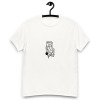 Abstract Line Face T-Shirt – Minimalist Streetwear Graphic Tee | Modern Art Unisex Shirt