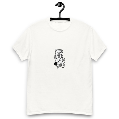 Abstract Line Face T-Shirt – Minimalist Streetwear Graphic Tee | Modern Art Unisex Shirt