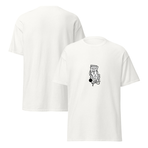 Abstract Line Face T-Shirt – Minimalist Streetwear Graphic Tee | Modern Art Unisex Shirt