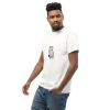 Abstract Line Face T-Shirt – Minimalist Streetwear Graphic Tee | Modern Art Unisex Shirt