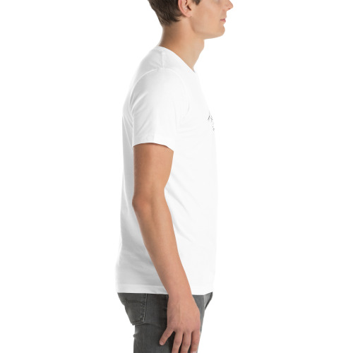 unisex-staple-t-shirt-white-right-69f0b3f29fa33.jpg Japanese Minimalist T-Shirt | Fuji Mountain Line Art | Zen Aesthetic Tee